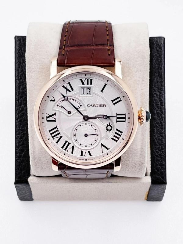 Cartier W1556240 Rotonde De Cartier 3771 42mm 18K Rose Gold Box Papers - 4