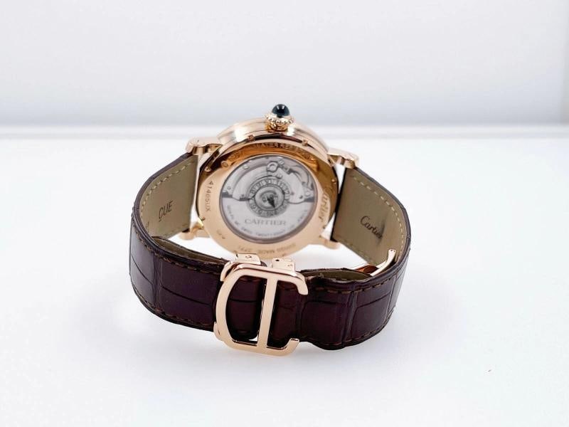 Cartier W1556240 Rotonde De Cartier 3771 42mm 18K Rose Gold Box Papers - 8