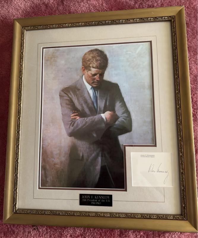 John F. Kennedy ~JFK~ Signed U.S. Senate Card Framed Cut Signature Display (JSA LOA): Country of Origin: United States,Industry: Presidential,President: John F. Kennedy,Signed: Yes,Autograph Authentication: James Spence (JSA),Original/Reproduction: Original