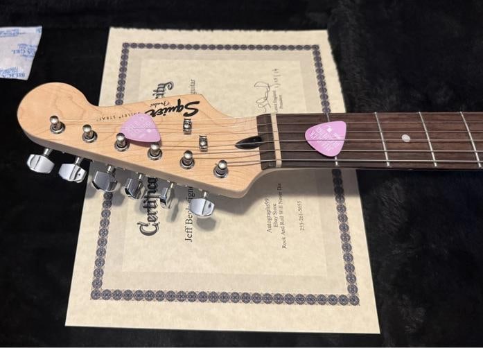 Jeff Beck Signed Guitar (PSA) - 5