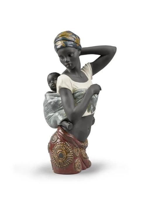 Lladro African Color Sculpture Limited Ref. 01009159 - Official (1 of 4)