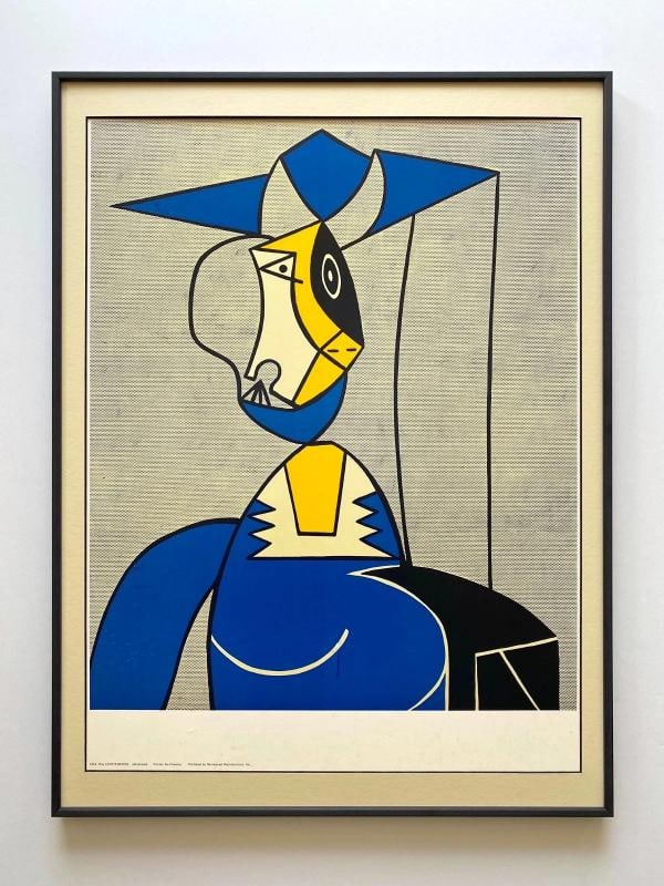 ROY LICHTENSTEIN RARE 1969 FRAMED POP ART LITHO PRINT " FEMME AU CHAPEAU " 1962: Condition: Used,Country of Origin: United States,Artist: Roy Lichtenstein,Unit of Sale: Single Piece,Image Orientation: Portrait,Size: Medium,Signed: No,Title: " Femme Au Chapeau ",Period: Post-War (1