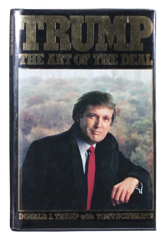 Donald Trump Signed The Art of the Deal 1st Edition Book (Beckett LOA) - 2
