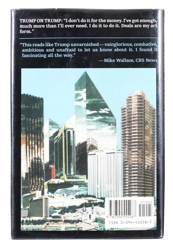 Donald Trump Signed The Art of the Deal 1st Edition Book (Beckett LOA) - 5