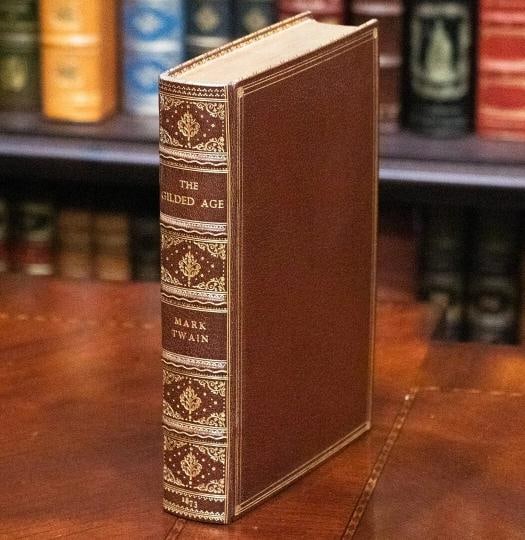 Mark Twain, Charles Dudley Warner / GILDED AGE 1st Edition 1873 - 6