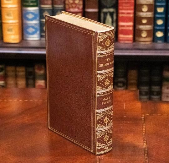 Mark Twain, Charles Dudley Warner / GILDED AGE 1st Edition 1873 - 7