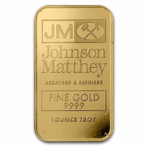 1 oz Gold Bar - Johnson Matthey (In Assay) - 4