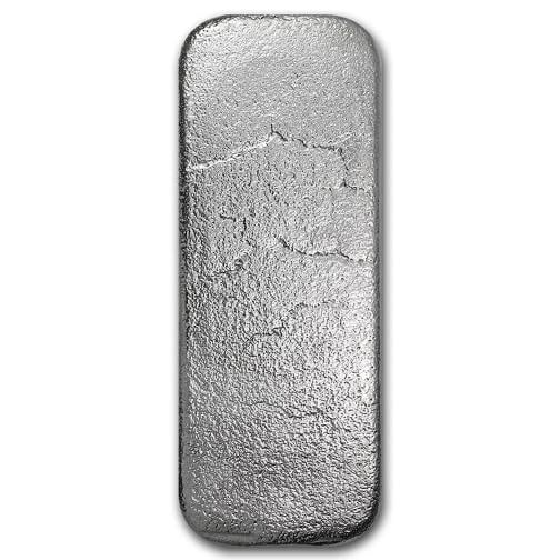 100 oz Silver Bar - Johnson Matthey .999 Fine Silver - 2