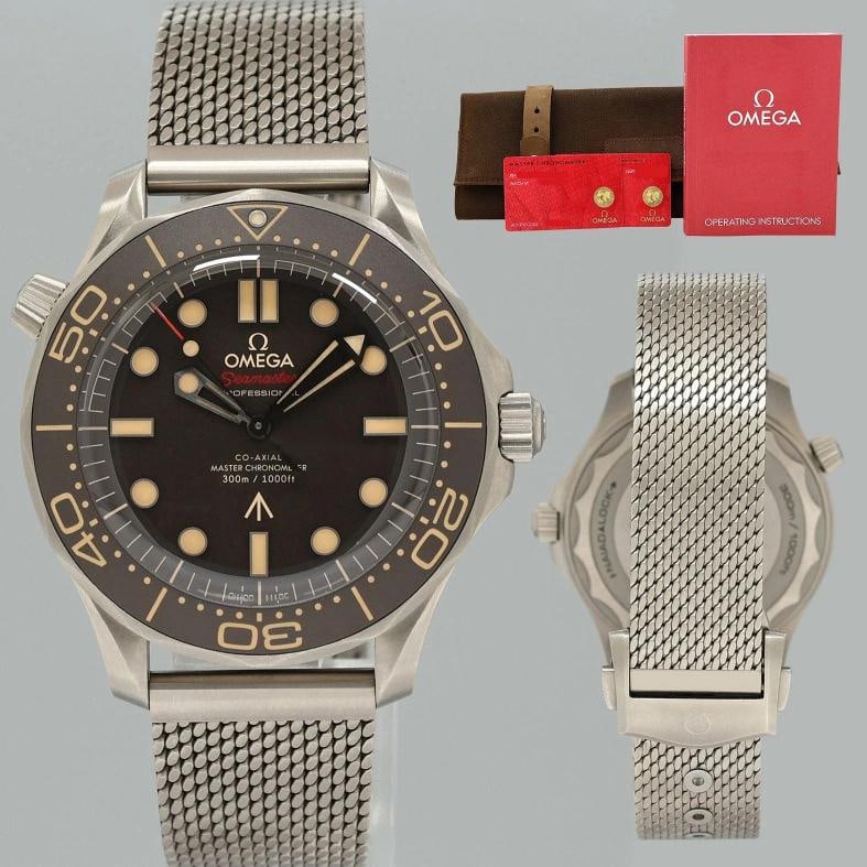 MINT 2021 PAPERS Omega Seamaster James Bond 007 Edition 210.90.42.20.01.001: Condition: Pre-owned - Excellent,Brand: OMEGA,Department: Men,Type: Wristwatch,Country of Origin: Switzerland