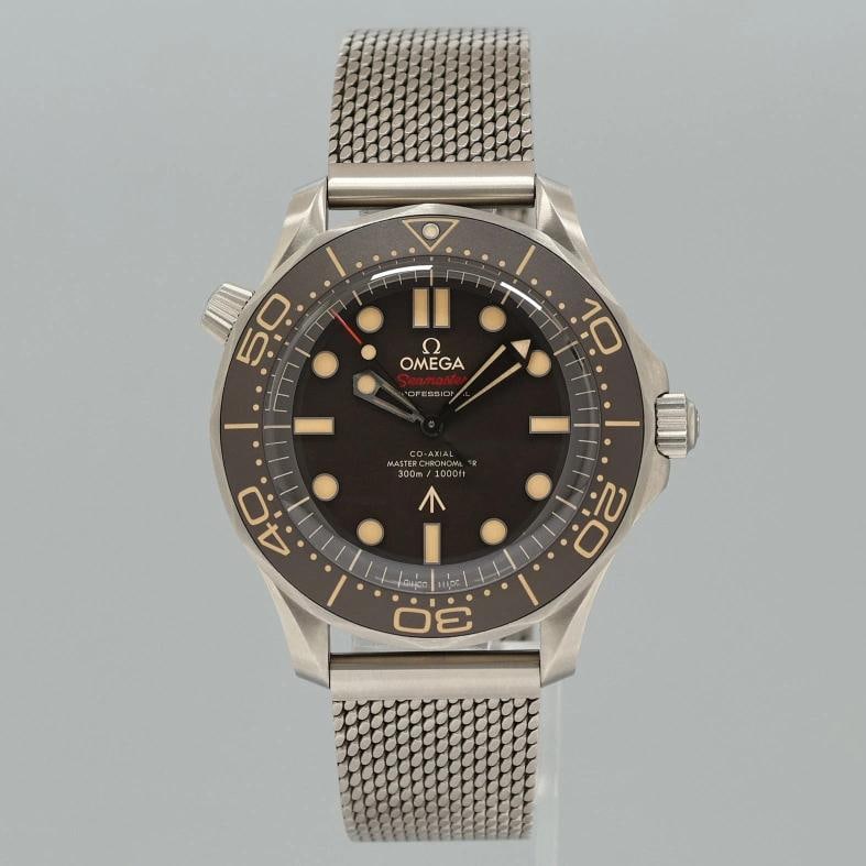 MINT 2021 PAPERS Omega Seamaster James Bond 007 Edition 210.90.42.20.01.001 - 2