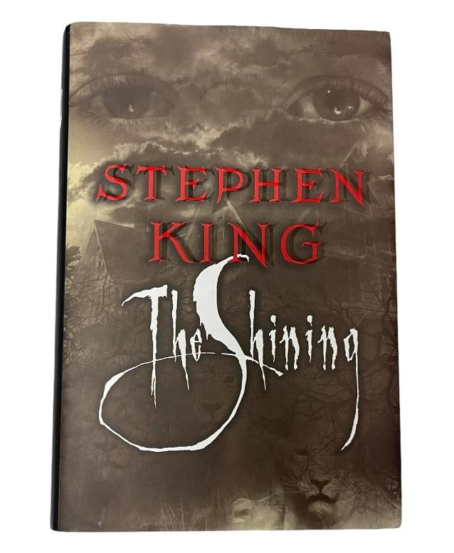 STEPHEN KING SIGNED THE SHINING HARDCOVER BOOK BECKETT BAS COA - 2