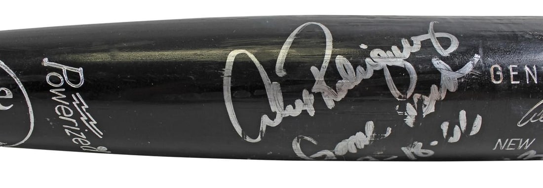 Yankees Alex Rodriguez "Game Used 9-18-06 Career HR #463" Signed Bat PSA/DNA - 4