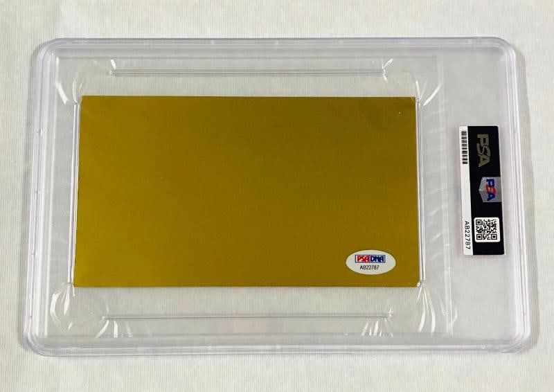 Gene Wilder Signed Willy Wonka's Golden Ticket PSA DNA Graded GEM MT 10 - 8