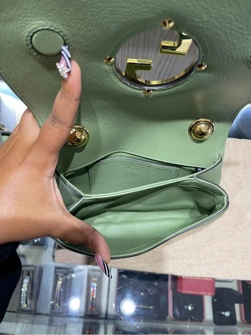 Gucci Blondie Green Mini Shoulder Bag Calf Leather - 14