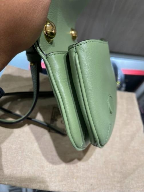 Gucci Blondie Green Mini Shoulder Bag Calf Leather - 15