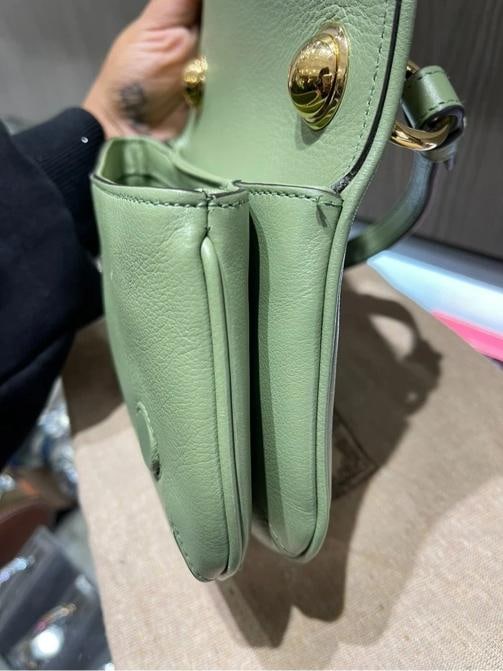 Gucci Blondie Green Mini Shoulder Bag Calf Leather - 16