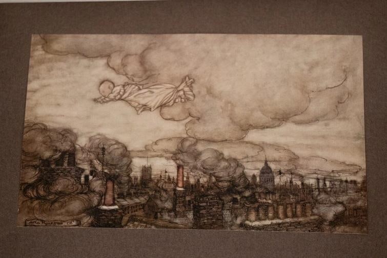 1906 Peter Pan In Kensington Gardens by J M Barrie 1stED Bayntun Binding Rackham - 16