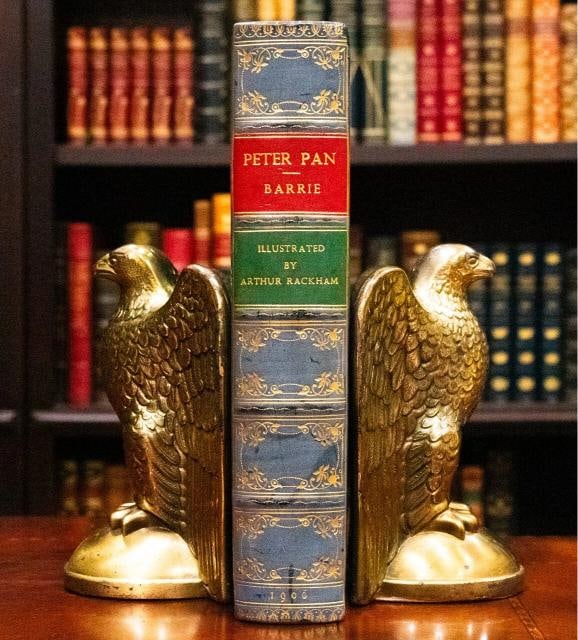 1906 Peter Pan In Kensington Gardens by J M Barrie 1stED Bayntun Binding Rackham - 2