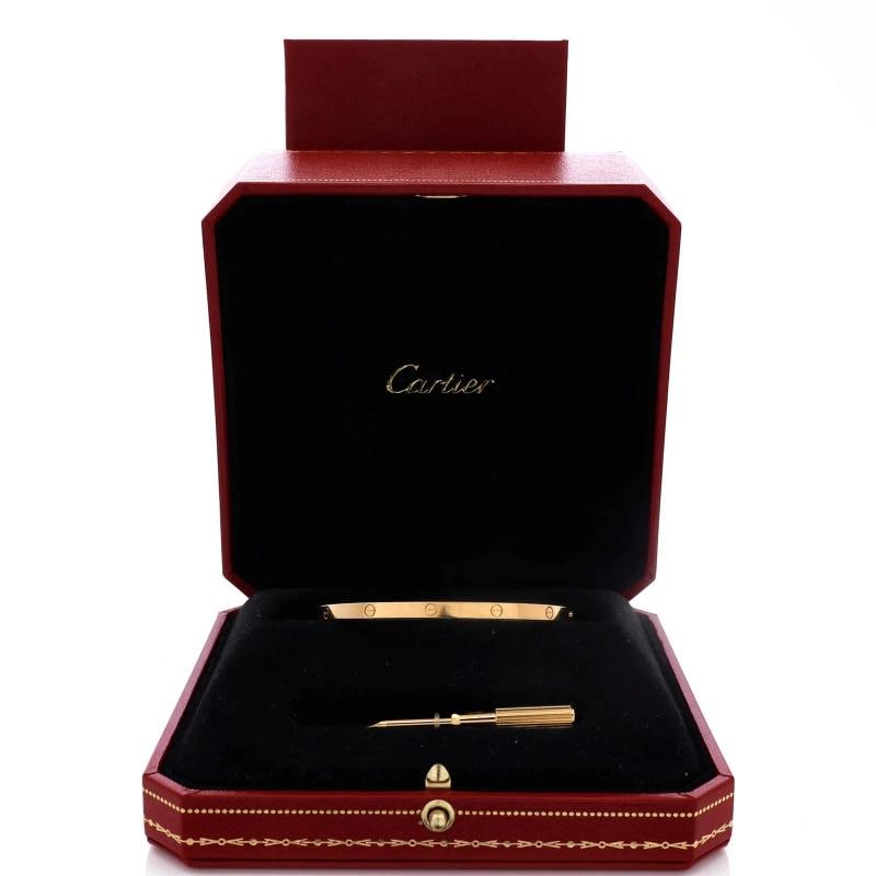 Cartier Love Bracelet 18K Yellow Gold Small - 2