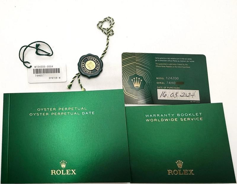 2024 Rolex Oyster Perpetual 124200 34mm Pink Dial Steel Box Paper - 6