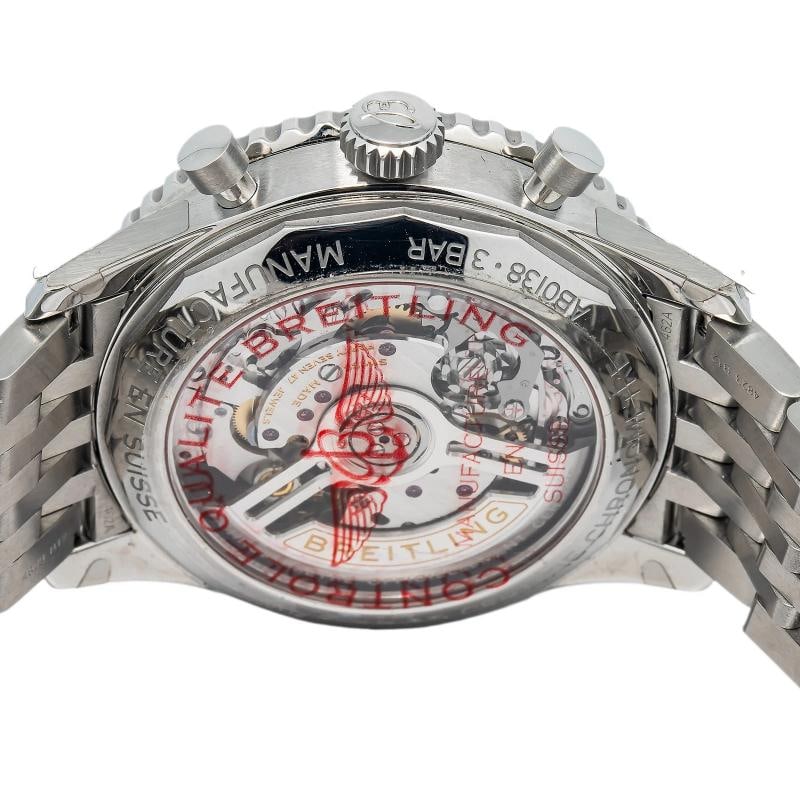 Breitling Navitimer AB0138 Chronograph SS Ice Blue Dial Automatic Watch 43mm - 6