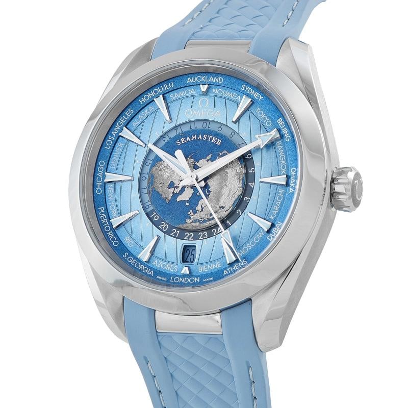 Omega Seamaster Aqua Terra Worldtimer \ Box and Papers - 2