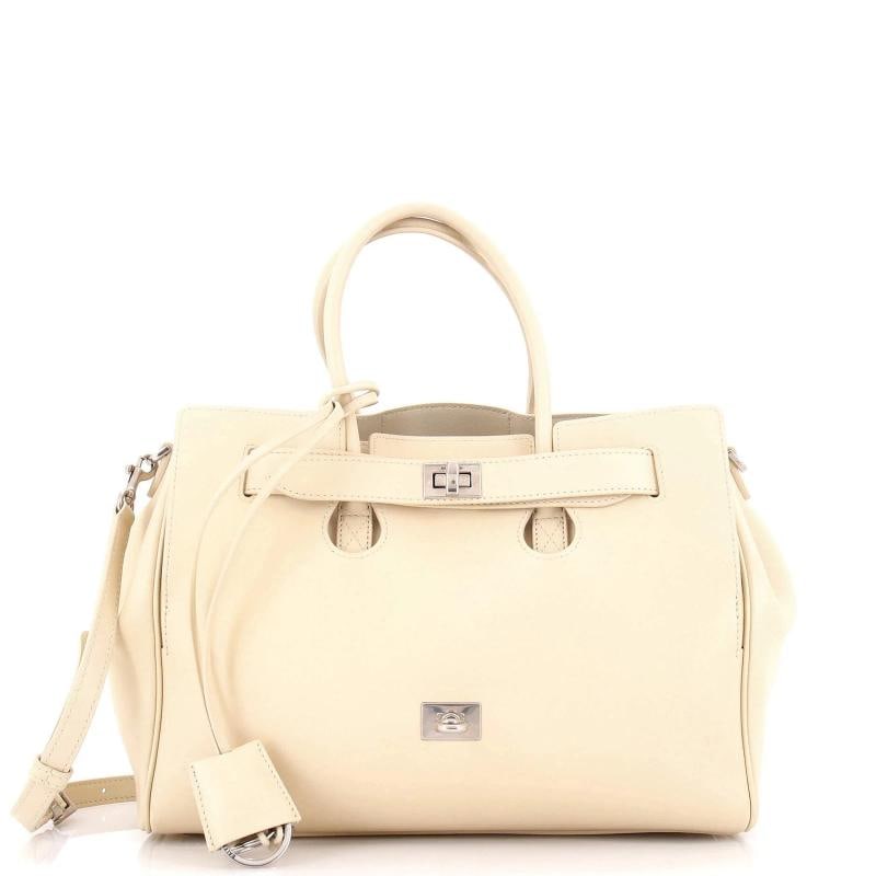 Balenciaga Bel Air Carry All Bag Leather Medium: Accessories: Dust Bag, Clochette Measurements: Height 11", Width 13", Depth 6". Condition: Pre-owned - Good,Brand: Balenciaga,Exterior Material: Leather,Style: Totes,Exterior Color: