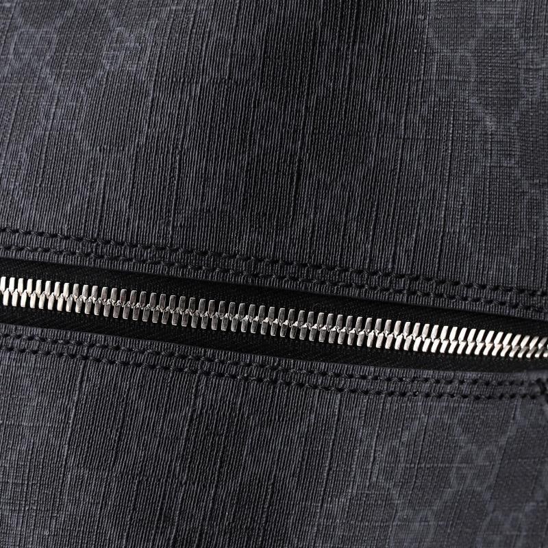 Gucci Interlocking G Patch Duffle Bag GG Coated Canvas Large - 8