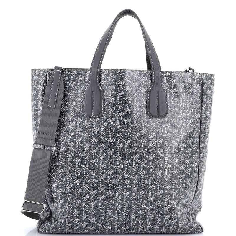 Goyard Voltaire Convertible Tote Coated Canvas: Accessories: With Strap Measurements: Handle Drop 5", Height 14", Width 15", Depth 5", Strap Drop 18-21". Condition: Pre-owned - Good,Brand: Goyard,Exterior Material: Canvas Coated,Style: Totes,Exteri