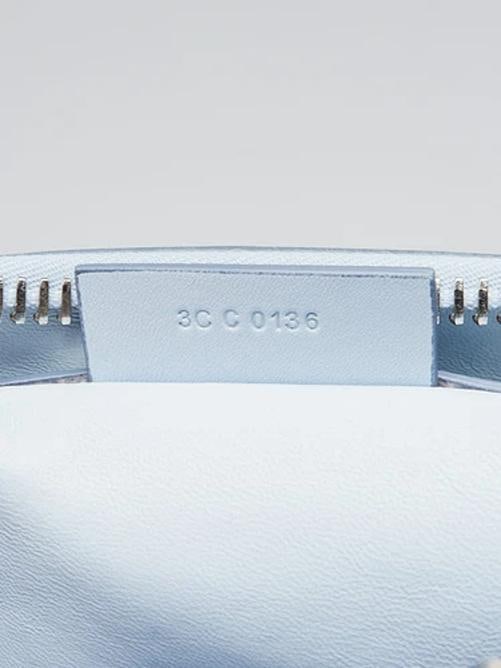 Givenchy Blue Clair Python Leather Small Antigona Bag - 10