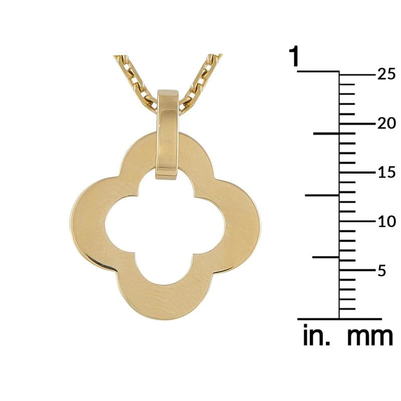 Van Cleef & Arpels Byzantine Alhambra 18K Yellow Gold Pendant Necklace VC22-040 - 5