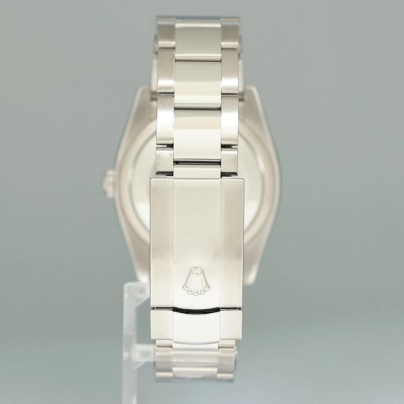 MINT 2010 PAPERS Rolex DateJust 116200 Silver Stick Oyster Steel 36mm Watch Box - 5