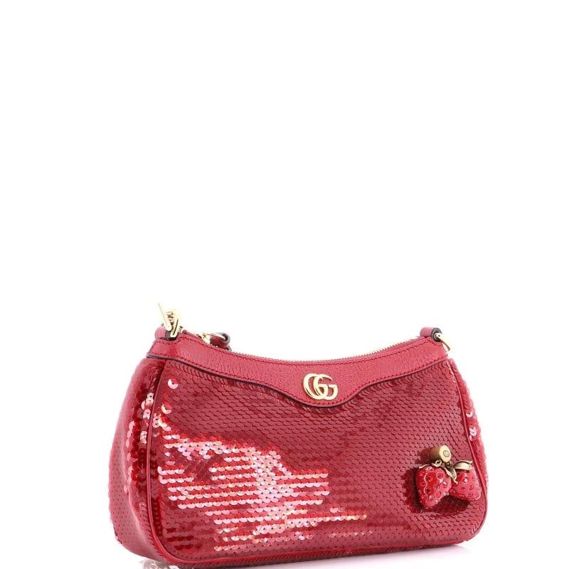 Gucci Strawberry Ophidia Shoulder Bag Sequins Small - 2