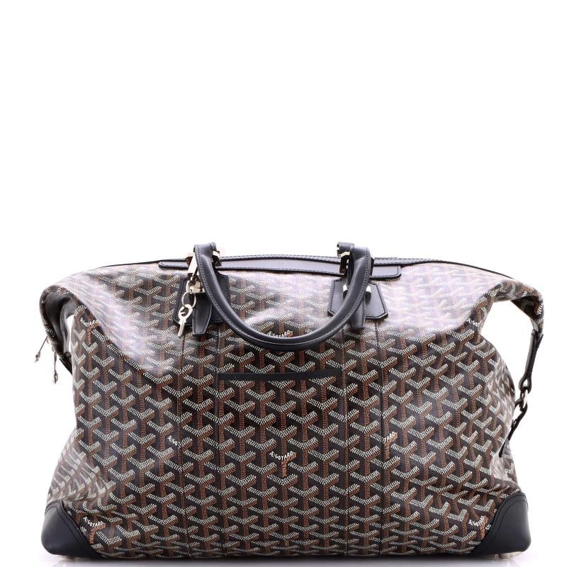 Goyard Boeing Travel Bag Coated Canvas 45: Accessories: Dust Bag, Keys, Lock, With Strap Measurements: Handle Drop 5-7", Height 13.5", Width 17", Depth 8", Strap Drop 16-26.5" Condition: Pre-owned - Good,Brand: Goyard,Exterior Material: