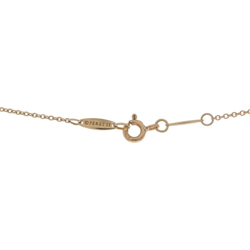 Tiffany & Co. Elsa Peretti Open Heart Pendant Necklace 18K Yellow Gold 16mm - 4
