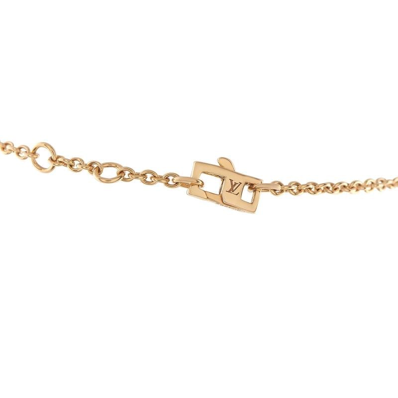 Louis Vuitton Color Blossom 18K Yellow Gold Mother of Pearl Bracelet #5183 - 3