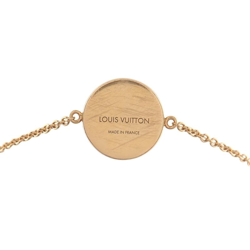 Louis Vuitton Color Blossom 18K Yellow Gold Mother of Pearl Bracelet #5183 - 5