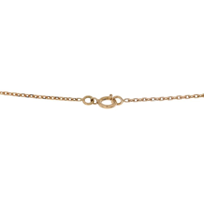 Chanel Camellia Pendant Necklace 18K Yellow Gold with Diamonds - 3
