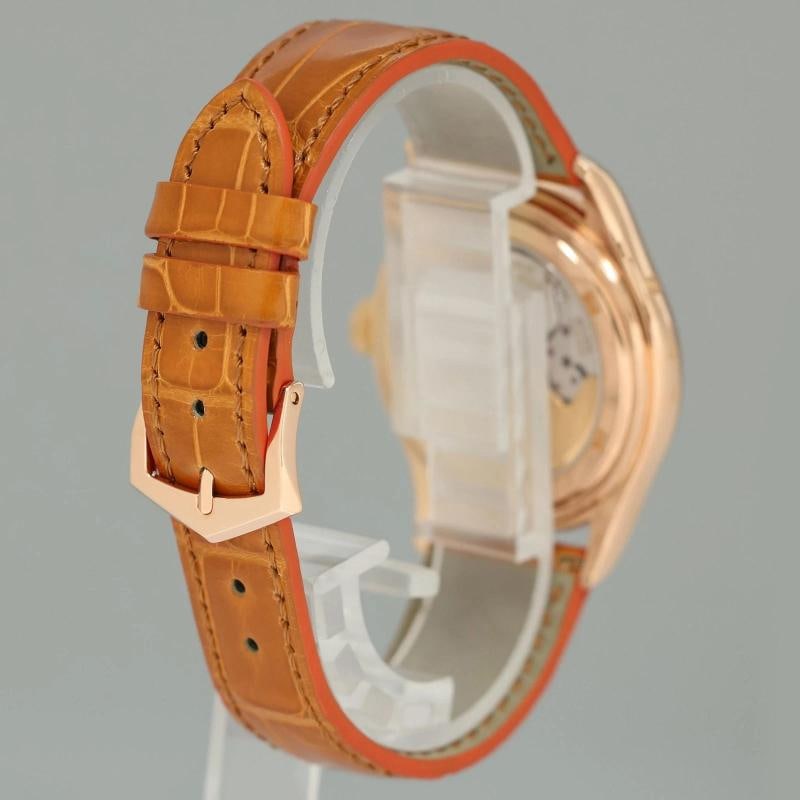 MINT Patek Philippe Rose Gold Annual Calendar 5035r White Roman 37mm Watch Box - 6