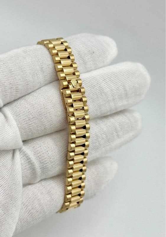Rolex Ladies President Datejust 69178 Factory Diamond Dial 18K Yellow Gold - 9