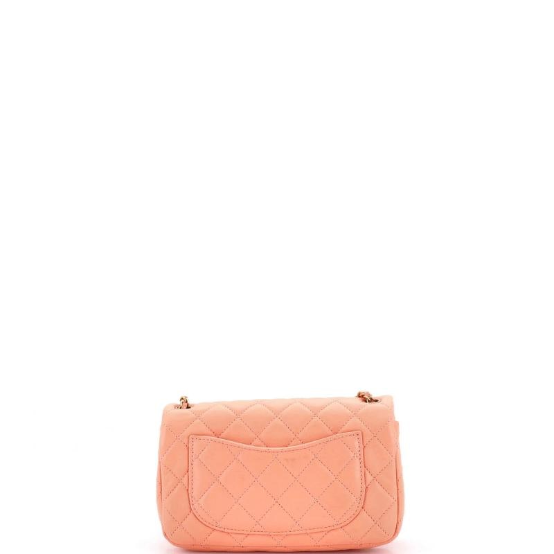 Chanel Pearl Crush Flap Bag Quilted Lambskin Mini - 3
