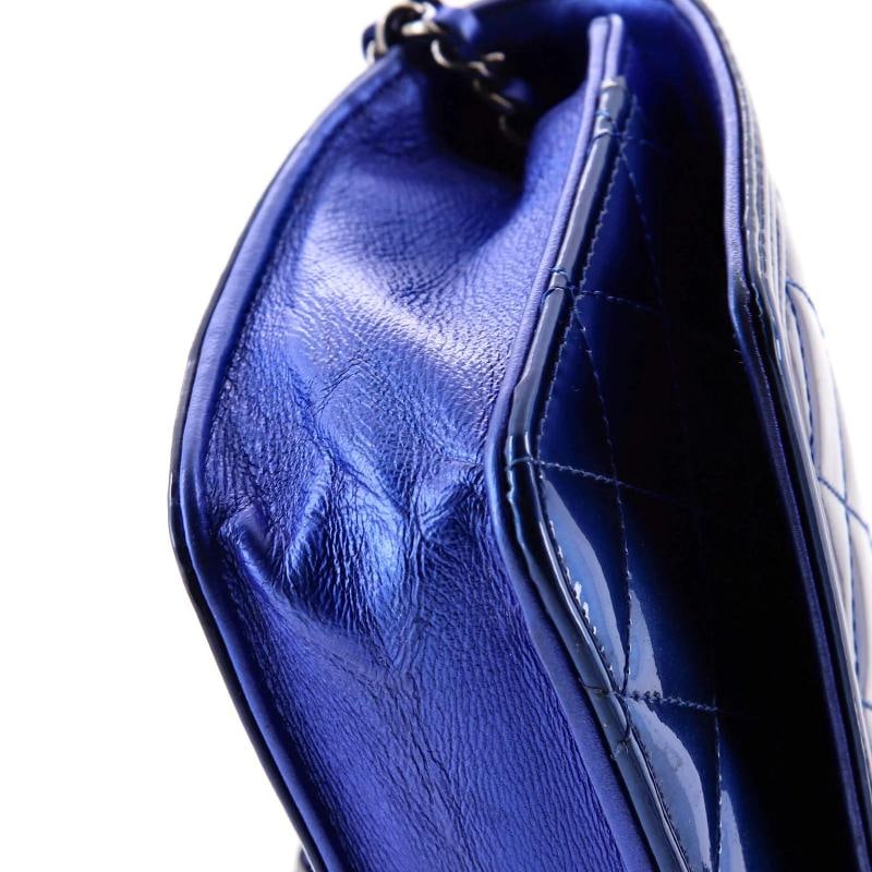 Chanel Boy Wallet on Chain Quilted Patent - 6