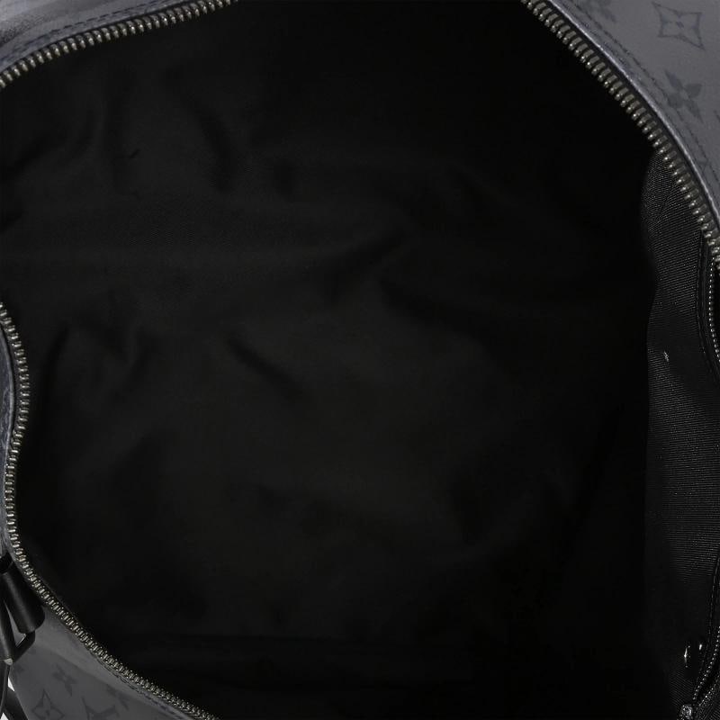 Louis Vuitton Reverse Monogram Eclipse Canvas Keepall Bandouliere 50 - 3