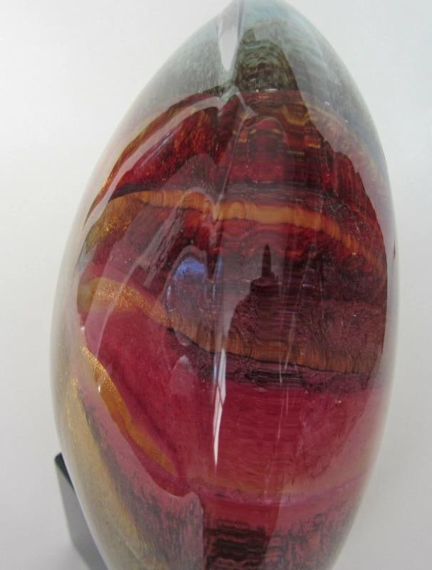 DÃ¢â‚¬â„¢ Este Achille Murano Art Glass Sculpture~(12" Tal - 11