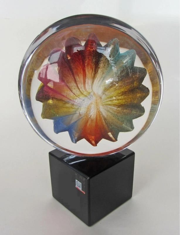 DÃ¢â‚¬â„¢ Este Achille Murano Art Glass Sculpture~(12" Tal - 12