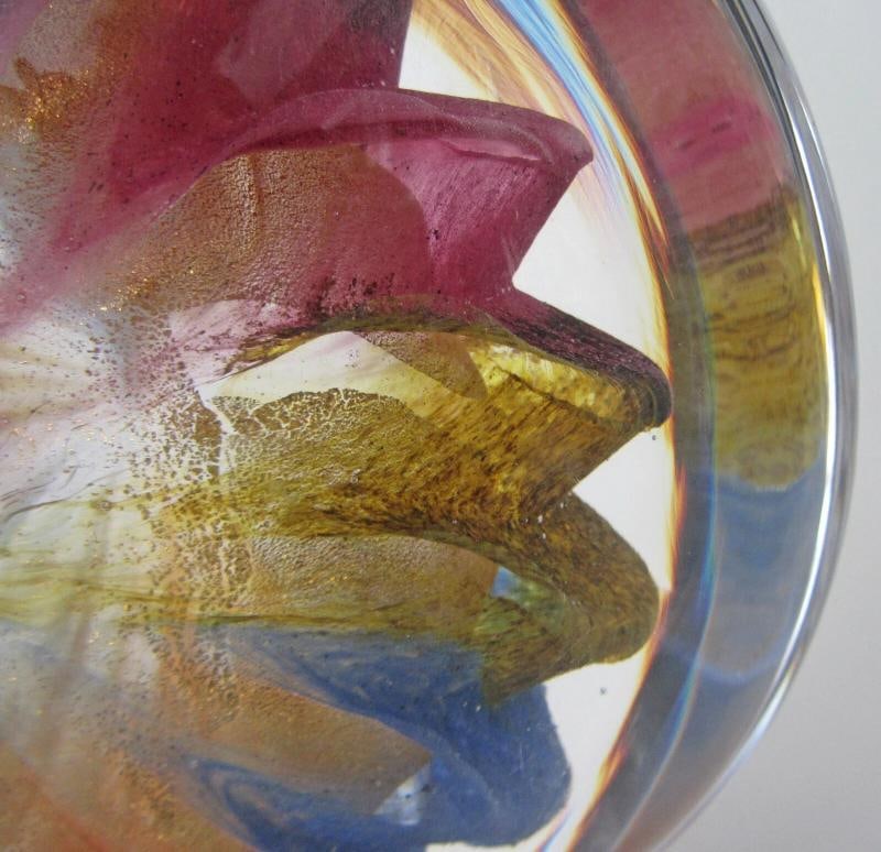 DÃ¢â‚¬â„¢ Este Achille Murano Art Glass Sculpture~(12" Tal - 7