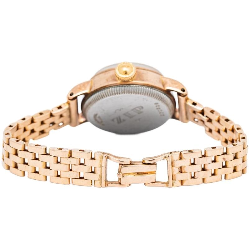 Rolex Oyster Vintage 14K Rose Gold Manuel Off-White Dial Ladies Watch 23mm - 5