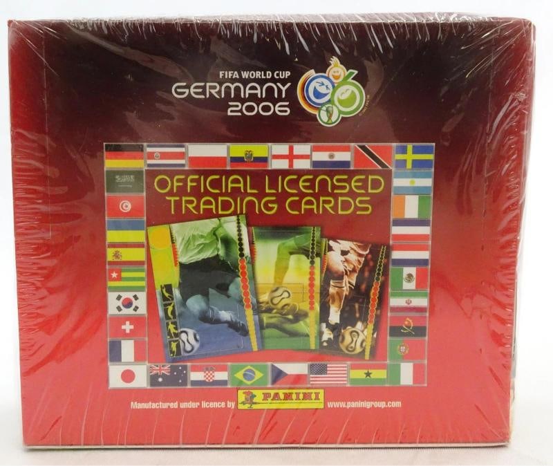 2006 Panini FIFA World Cup Germany Soccer Hobby Box: Condition: New/Factory Sealed: A brand-new, unused, unopened, undamaged item (including handmade items). See the seller's listing for full details. ,Graded: No,Manufacturer: Panini,Product: