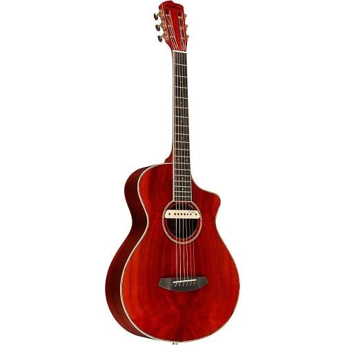 Breedlove Tom Bedell Signature M1 Myrtlewood VE Concertina A/E Guitar Blues Orng - 3