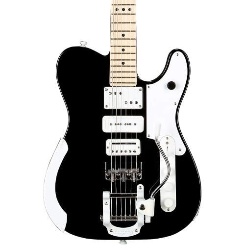 Fender Jack White Triplecaster Telecaster Electric Guitar Black: Condition: New: A brand-new, unused, unopened, undamaged item in its original packaging (where packaging is applicable). Packaging should be the same as what is found in a retail store, unless the ite